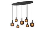 Hanglamp Lucide ELOISE -  - 7xE27 - Zwart -, Huis en Inrichting, Lampen | Hanglampen, Verzenden, Nieuw