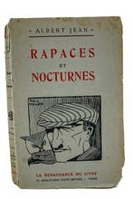 Albert Jean - Rapaces et nocturnes - 1922, Antiek en Kunst