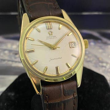 Omega - Seamaster Date - Sans prix de réserve - 14701 - 1 SC, Handtassen en Accessoires, Horloges | Heren, Nieuw