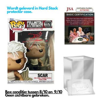 Gesigneerde Funko Pop! Full metal Alchemist - Scar #1179, Verzenden, Nieuw