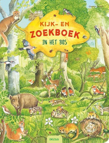 In het bos / Kijk- en zoekboek 9789044755244, Verzenden, Gelezen, Christine Henkel