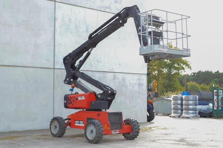 Manitou ManGo 12 - Knikarmhoogwerkers - 1995u (GD127), Zakelijke goederen, Machines en Bouw | Liften, Steigers en Ladders
