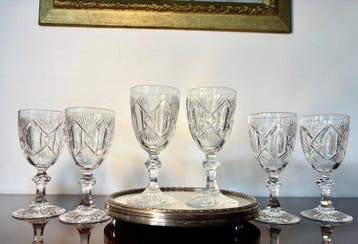 Baccarat - Tafelservies voor 6 (6) - Kristal