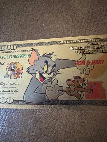 Verenigde Staten. 100 Dollars Tom and Jerry Set Banknoten 3