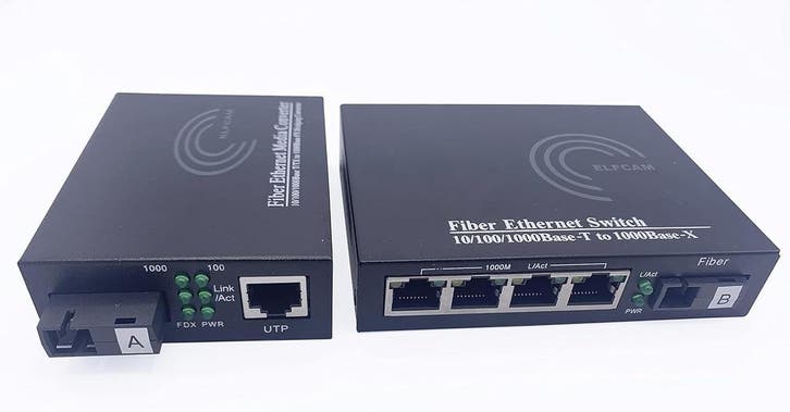 SFP Glasvezel Converter set | 46% korting, retour deal!, Telecommunicatie, Antennes en Masten, Zo goed als nieuw, Accessoires