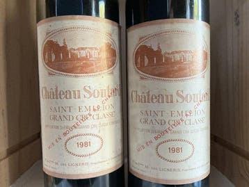 1981 Château Soutard - Saint-Émilion Grand Cru Classé - 2, Verzamelen, Nieuw