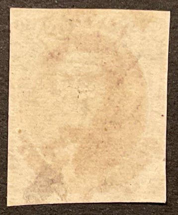 België 1851 - Leopold I - Medaillon met watermerk - 40c, Gestempeld