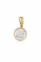 Pendentif - 18 carats Or jaune - 0.77ct. tw. Diamant