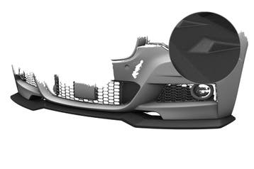 Cup spoilerlip voor BMW 3 Reeks F30 / F31 CSL892-S, Verzenden