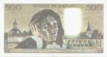 France Fay 71/24 500 Francs Pascal 04/06/1981 C 141 Ss Pi..., Verzenden, België