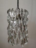 Plafonnier suspendu - Verre, Laiton, Fer