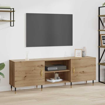 vidaXL TV Kast 150 x 30 x 50 cm artisanaal eikenkleurig, Huis en Inrichting, Verzenden, Nieuw