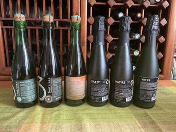 3 Fonteinen - Oude Gueuze & Boon Oude Gueuze VAT 91, 92 & 93, Verzamelen, Nieuw