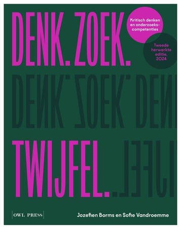 Denk. Zoek. twijfel. 9789464778168 Sofie Vandroemme, Verzenden, Zo goed als nieuw, Sofie Vandroemme