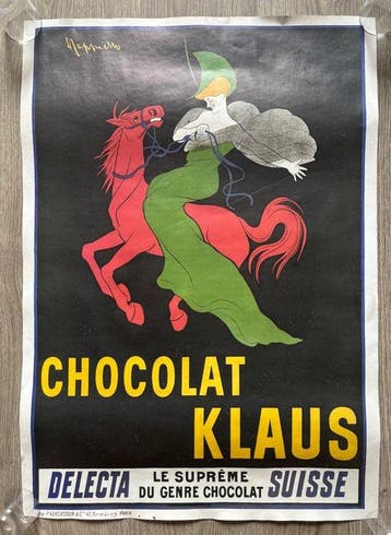 Leonetto Cappiello - Chocolat Klaus – Manifesto