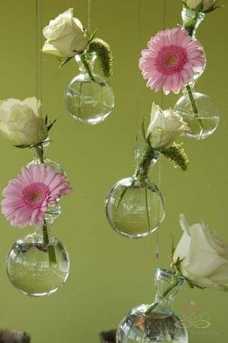 Glas Bolvaasjes Ø6,6 cm Doos 25+2 stuks, Hobby en Vrije tijd, Nieuw