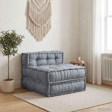 Modulair Sofabet 70x70 | Tweede kansje | OP = OP (hoekbank), Overige materialen, Verzenden, Zo goed als nieuw, Loungeset