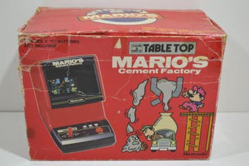 Nintendo Table Top - Marios Cement Factory, Nieuw
