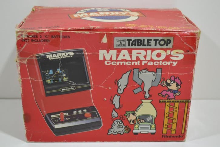 Nintendo Table Top - Marios Cement Factory, Games en Spelcomputers, Spelcomputers | Nintendo Consoles | Accessoires