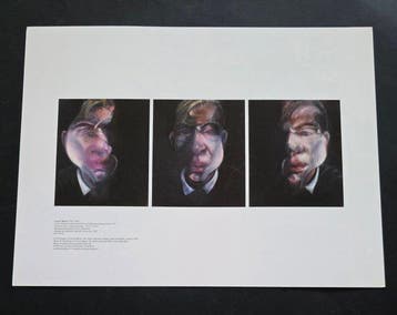Francis Bacon (1909-1992) - Three studies for self-portrait