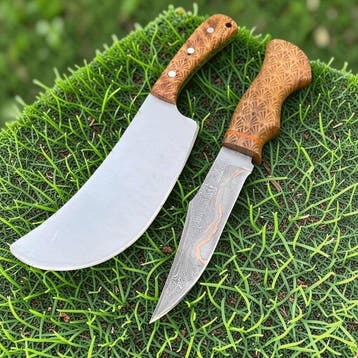 PNP-065 - Keukenmes - Cleaver - 2, OF Kind Keuken Chief