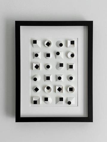 Pilari Helsinki - Reliëf, Topology I. - 30 cm - Papier,