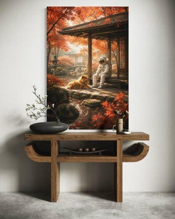 Rudy barret - Whispers of Kyoto - XL, Antiek en Kunst, Kunst | Schilderijen | Modern