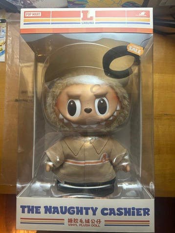 Pop Mart - Jouet en peluche - Labubu - The Naughty Cashier