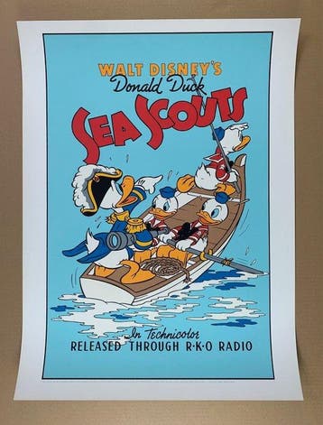 Walt Disney - Walt Disneys Donald Duck Sea Scouts, 1939 -, Verzamelen, Nieuw