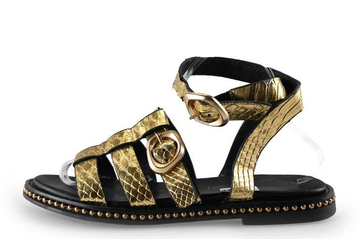 Noa Harmon Sandalen in maat 40 Goud, Kleding | Dames, Schoenen, Overige kleuren, Zo goed als nieuw, Sandalen of Muiltjes, Verzenden