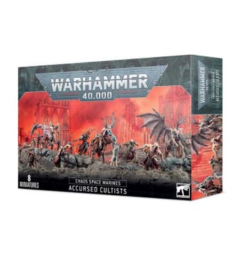 Chaos Space Marines Accursed Cultists (Warhammer nieuw), Hobby en Vrije tijd, Ophalen of Verzenden, Nieuw