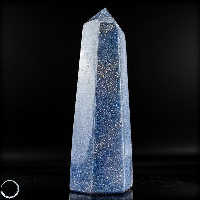 Natuurlijke lazuliet-obelisk uit Madagaskar – Elegant uniek, Collections, Minéraux & Fossiles