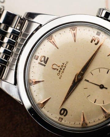 Omega - Bumper - Sub-Second - 2576-1 - Homme - 1950-1959, Nieuw
