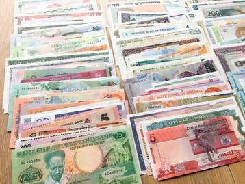 Wereld. - 150 Different banknotes - various dates (Zonder