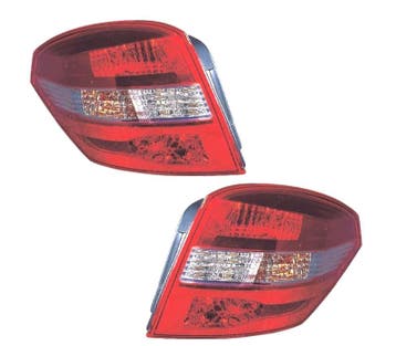 FEUX ARRIÈRE RENAULT LAGUNA III GRANDTOUR 07-11 BLANC ROUGE, Autos : Pièces & Accessoires, Verzenden