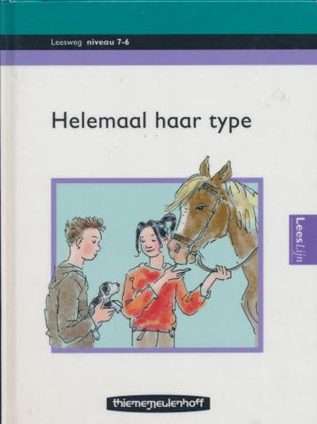 Leesweg Leesboek 7-6 Helemaal haar type, Verzenden, Nieuw