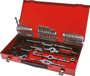 Jeu de tarauds et de matrices 44 pièces, Bricolage & Construction, Verzenden