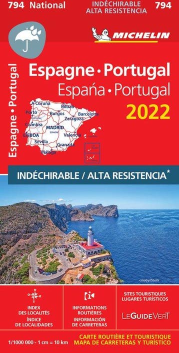 ESPANA PORTUGAL INDECHIRABLE 17794 2022 9782067255012, Verzenden