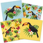 Hawaii Servetten Toekan 33cm 20st, Verzenden