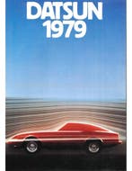 1979 DATSUN PROGRAMMA BROCHURE DUITS, Nieuw
