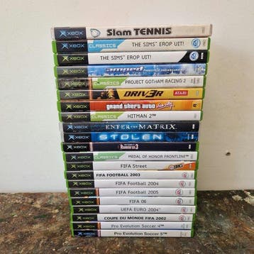 Microsoft - Xbox original - Videogameconsole + games