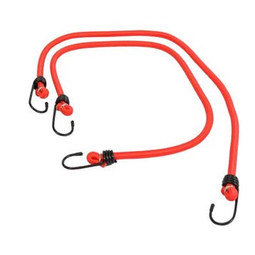 Snelbinders Ø 10 mm. x 80 cm. set 2 st. voor fiets - met, Ophalen of Verzenden, Nieuw