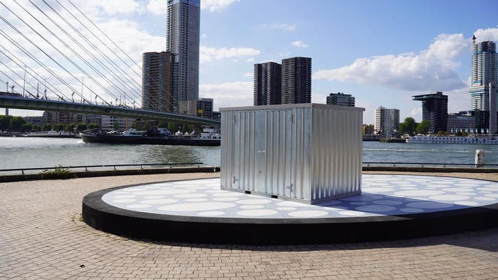 10 ft container van Zelfbouwcontainer vrijblijvende offerte!, Doe-het-zelf en Bouw, Containers