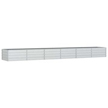 Gegalvaniseerde plantenbak (480cm) Tweede kansje, OP = OP, 100 cm of meer, Zo goed als nieuw, Metaal, Rechthoekig