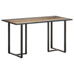 Eettafel 140cm hout | OP = OP | Snelste deal!, Verzenden