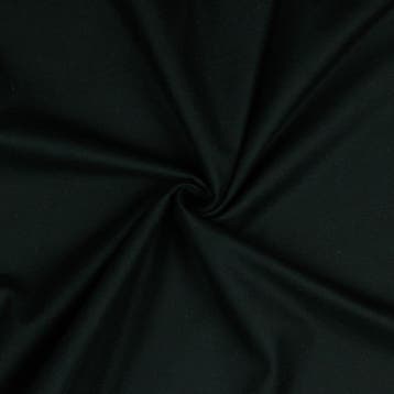10 meter flanel stof - Zwart - 100% katoen, Verzenden, 120 cm of meer, Zwart, Katoen
