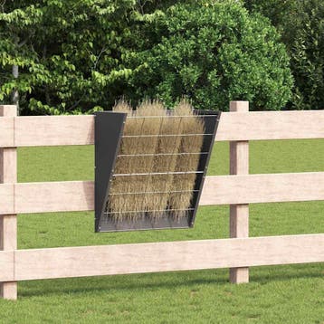 vidaXL Hangend Hooi Voeder Zwart 61 x 33 x 66 cm 5 kg, Verzenden, Nieuw