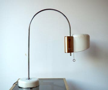 Fase - Tomás Díaz Magro - Lampe de table - Sauce - Acier, Antiek en Kunst