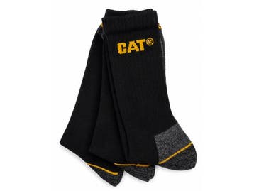 Veiling - Cat Sokken 3-Pack 96460 | Zwart/Grijs | Maat 46/50, Nieuw