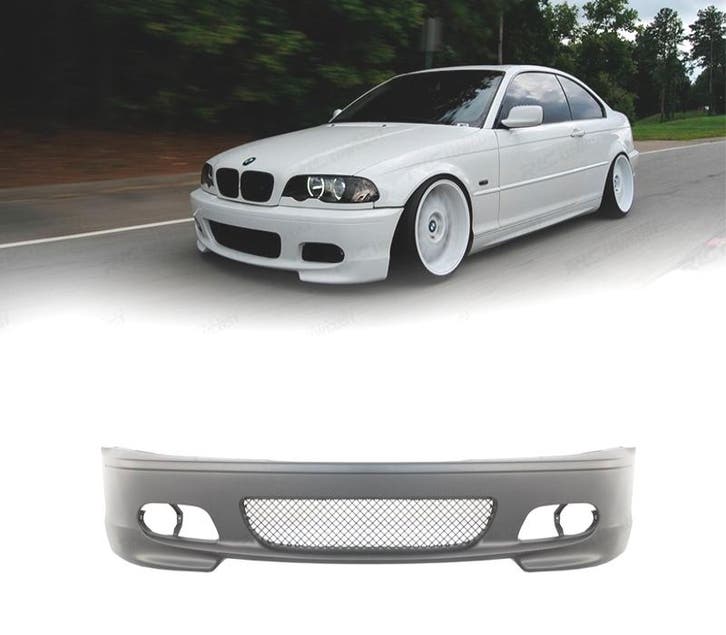 PARE-CHOCS FRONTAL BMW E46 COUPÉ CABRIO 99-07 LOOK M2, Auto-onderdelen, Carrosserie, Verzenden